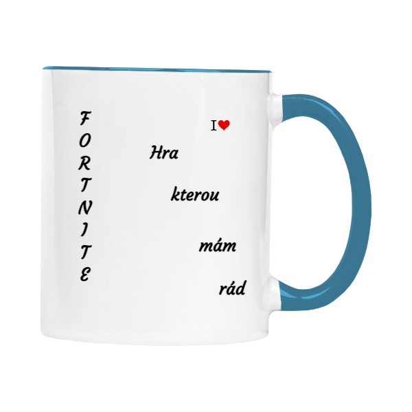 Hrnek malý barevný s potiskem Hrnek s hrou
